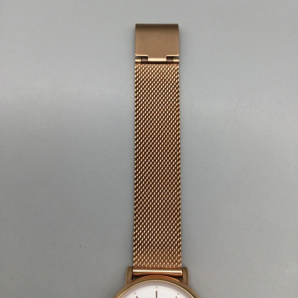 Skagen Signatur SKW2694 Womens Watch 29mm Rose Gold Tone Mesh New Battery